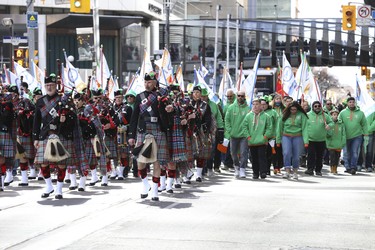 Toronto St Patrick's Day parade on Sunday March 11, 2018. Jack Boland/Toronto Sun/Postmedia Network