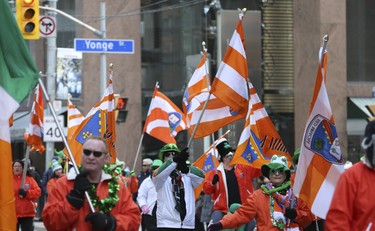 Toronto St Patrick's Day parade on Sunday March 11, 2018. Jack Boland/Toronto Sun/Postmedia Network