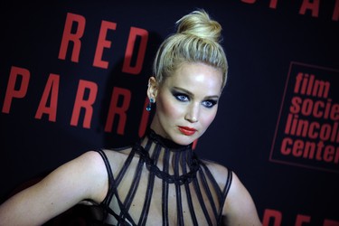 'Red Sparrow' Premiere in New York  Featuring: Jennifer Lawrence Where: New York, New York, United States When: 26 Feb 2018 Credit: Dennis Van Tine/Future Image/WENN.com