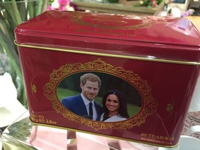 Shops in Windsor are chock-a-block with gewgaws marking the upcoming royal wedding. ROBIN ROBINSON/POSTMEDIA NETWORK