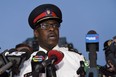 Toronto Police Chief Mark Saunders speaks during a news conference in Toronto on Monday, April 23, 2018. Nine people died and 16 others were injured when a van mounted a sidewalk and struck multiple pedestrians along a stretch of one of Toronto's busiest streets, authorities said Monday, calling it "a horrific attack." THE CANADIAN PRESS/Nathan Denette