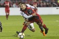 Toronto FC's Sebastian Giovinco didn't make the trip to Colorado for Saturday's game against the Rapids. (THE CANADIAN PRESS)