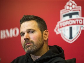 Toronto FC head coach Greg Vanney.