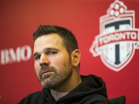 Toronto FC head coach Greg Vanney. (ERNEST DOROSZUK/Toronto Sun)