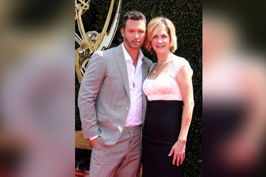 Eric Martsolf, Kassie Depaiva at the 45th Annual Daytime Emmy Awards 2018 in Los Angeles, California. Photo: WENN.com
