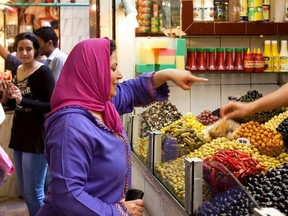 Tangier’s market is a delight for anyone interested in a lively scene, fascinating people, and a cultural education. DOMINIC ARIZONA BONUCCELLI PHOTO
