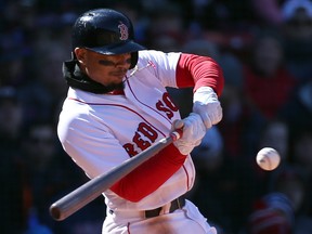 Mookie Betts of the Boston Red Sox.  (JIM ROGASH/Getty Images files)