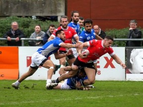 Toronto Wolfpack take on Toulouse on Monday, April 2, 2018. (@TOWolfpack)