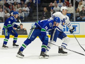 Toronto Marlies vs Utica Comets on April 25, 2018. (twitter.com/torontomarlies)