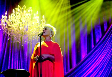 BEVERLY HILLS, CA - MAY 12:  Honoree P!nk performs onstage during the 63rd Annual BMI Pop Awards held at the Regent Beverly Wilshire Hotel on May 12, 2015 in Beverly Hills, California.  (Photo by Chelsea Lauren/Getty Images for BMI)