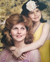 Deidre Rankin, also known as Gia Rogers, as a young girl with her mom, Fern Rankin.
