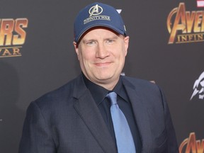 President of Marvel Studios and Producer Kevin Feige attends the premiere for Marvel Studios' Avengers: Infinity War on April 23, 2018 in Hollywood, California. (Jesse Grant/Getty Images for Disney)