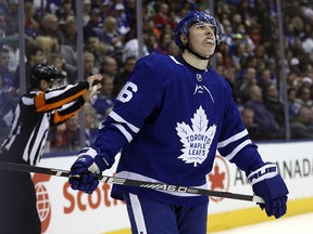 Maple Leafs forward Mitch Marner has turned down a chance to play for Canada at the world championship. (Jack Boland/Toronto Sun)