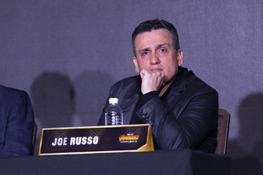 Marvel Studios' Avengers Infinity War Talent Tour Press Conference, Singapore - April 15th - Joe Russo