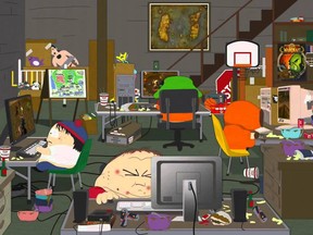 The kids on South Park are the picture of health after becoming addicted to video games. SOUTH PARK