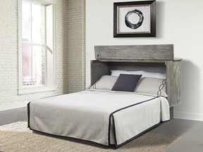 Be bold, fold! A Murphy Bed allows you to add a bedroom when space is limited.