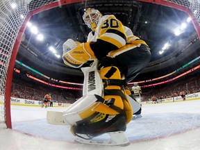 Matt Murray of the Pittsburgh Penguins