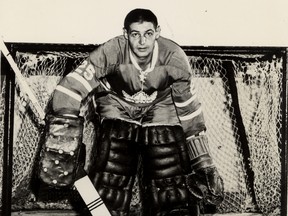 The life of legendary Toronto Maple Leafs goalie Terry Sawchuk is a subject of a new feature film, Goalie. (File photo)