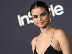 Singer Selena Gomez attends the Third Annual InStyle Awards on October 23, 2017, in Los Angeles, California. (VALERIE MACON/AFP/Getty Images)
