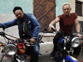 Shaggy, left, and Sting unite for a new album 44/876. (Handout)