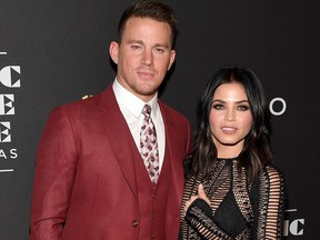 Channing Tatum (L) and Jenna Dewan Tatum attend the grand opening of "Magic Mike Live Las Vegas" at the Hard Rock Hotel & Casino on April 21, 2017 in Las Vegas. (Ethan Miller/Getty Images)