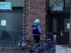 Winter Respite Services located at Davenport Rd and Dupont Ave homeless on Thursday April 5, 2018. (Veronica Henri/Toronto Sun)