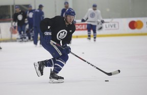 Toronto Maple Leafs Morgan Rielly D (44) during practice in preparation for Game 4 in Toronto on Wednesday April 18, 2018. Jack Boland/Toronto Sun