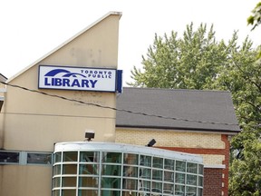 Toronto Public Library on Carlton St. in 2011. (Toronto Sun files)