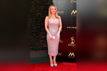Lauren Woodland at the 45th Annual Daytime Emmy Awards 2018 in Los Angeles, California. Photo: WENN.com