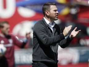 Toronto FC head coach Greg Vanney . (The Associated Press)