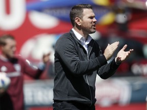 Toronto FC head coach Greg Vanney chose to go with a B squad in Houston on Saturday. (The Associated Press)