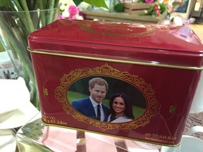Shops in Windosr are chock-a-blok with gewgaws marking the royal wedding of Prince Harry and Meghan Markle, set to take place at Windsor Castle on May 19. ROBIN ROBINSON/TORONTO SUN