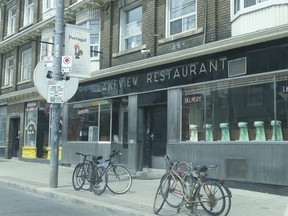 The Lakeview, at Osssington Ave. and Dundas St. W. (Jack Boland, Tornto Sun)