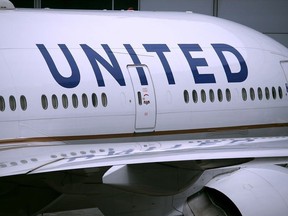 United Airlines planes sit on the tarmac at San Francisco International Airport. Files