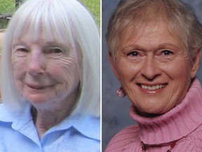 Geraldine Brady, 83, left, and Dorothy Sewell, 80, were among 10 killed in the April 23, 2018 van attack in Toronto.