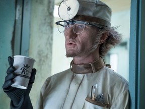 Neil Patrick Harris in a scene from Netflix's A Series Of Unfortunate Events.