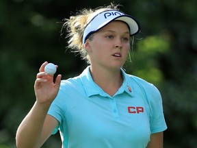 Canadian Brooke Henderson, with a win under her belt this season and coming off a fourth place finish, likes the look of Shoal Creek, which hosted the 1984 and 1990 PGA Championships. (Hunter Martin/Getty Images)
