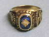 A 1991 Major League Baseball All-Star women’s white-gold ring.