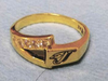 A 15-year gold employee Toronto Blue Jay women’s ring.