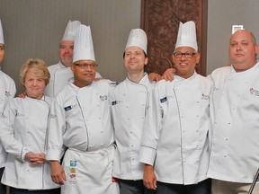 Culinary Team Ontario with team manager Chef Tony Fernandes