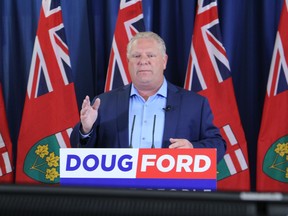 PC Leader Doug Ford says that he would keep Pickering Nuclear Generation Station open until at least 2024. (Toronto Sun/Antonella Artuso)