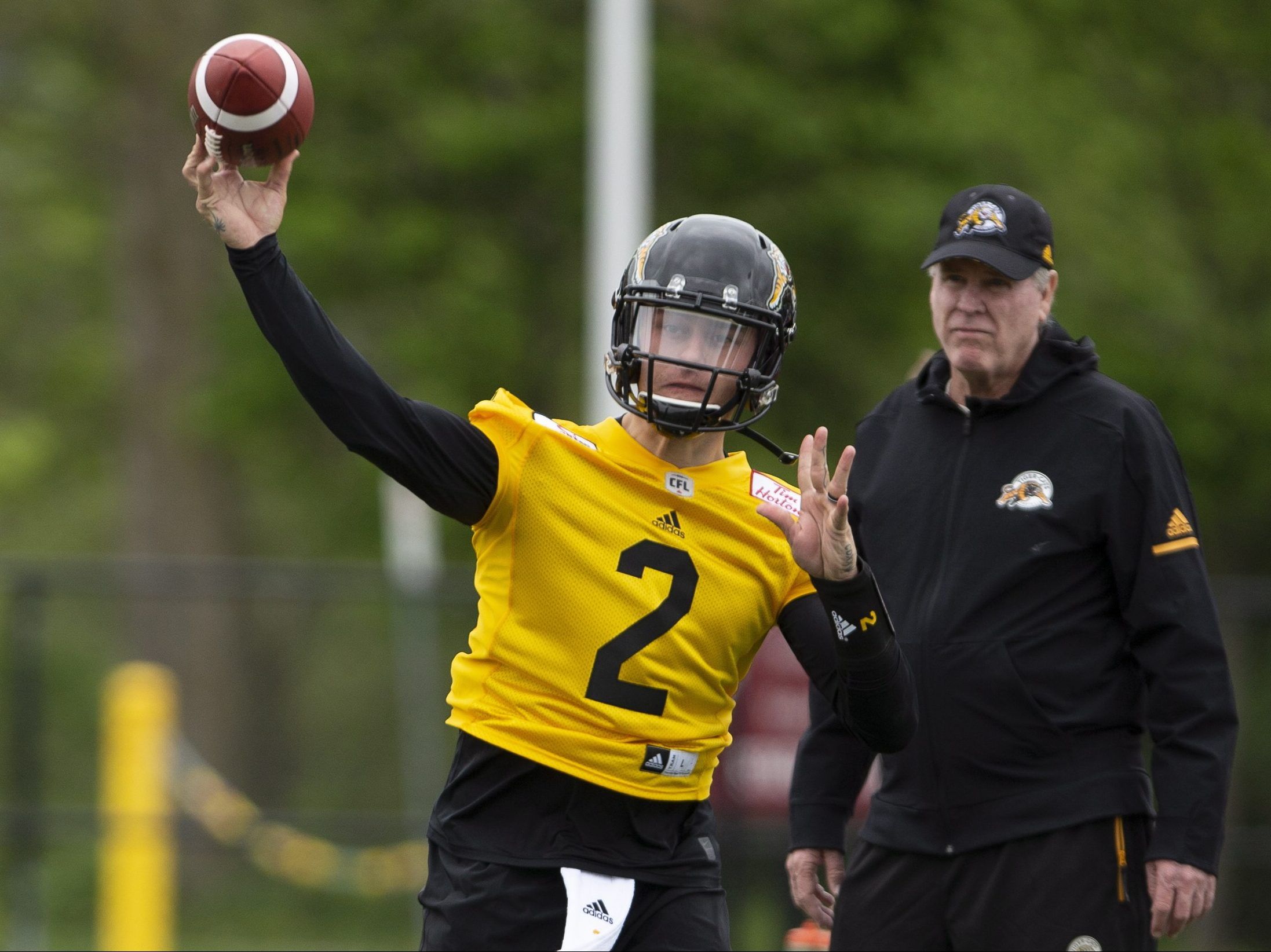 Johnny Manziel stuck on CFL depth chart behind record-tying QB Jeremiah  Masoli 