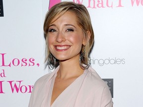 Actress Allison Mack attends the "Love, Loss, And What I Wore" new cast member celebration at 44 1/2 on July 29, 2010 in New York City. (Bryan Bedder/Getty Images)