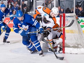 After an early scare, the Marlies pulled out a 4-3 win against the Lehigh Valley Phantoms at Ricoh Coliseum. (Supplied photo)