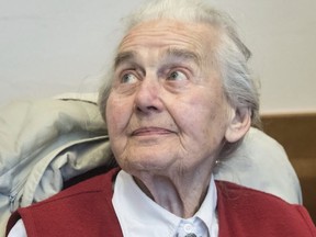 Nazi Grandma Ursula Haverbeck, 89, is back safely behind bars after going on the run.