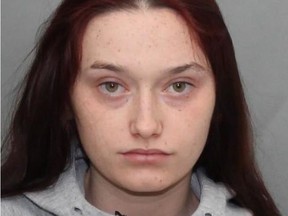 Rebecca Horton, 22, was charged by Toronto Police in an ongoing human trafficking investigation.