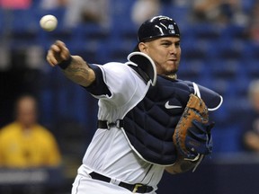 Tampa Bay Rays catcher Wilson Ramos. (STEVE NESIUS/AP files)