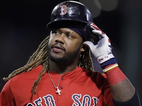 Hanley Ramirez has been designated for assignment to make room for Dustin Pedroia on the 25-man roster. (Charles Krupa, AP)