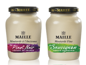 Limited edition Maille mustards.