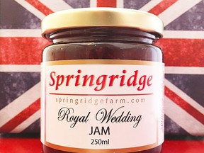 Springridge Farm Royal Wedding Jam
